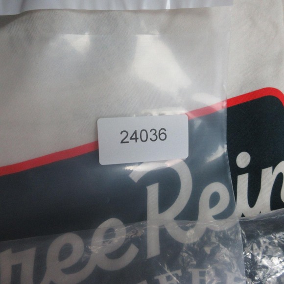 Free Rein Coffee Shirt Mens Large Off White Graphic Tee Short Sleeve Logo - Picture 8 of 8